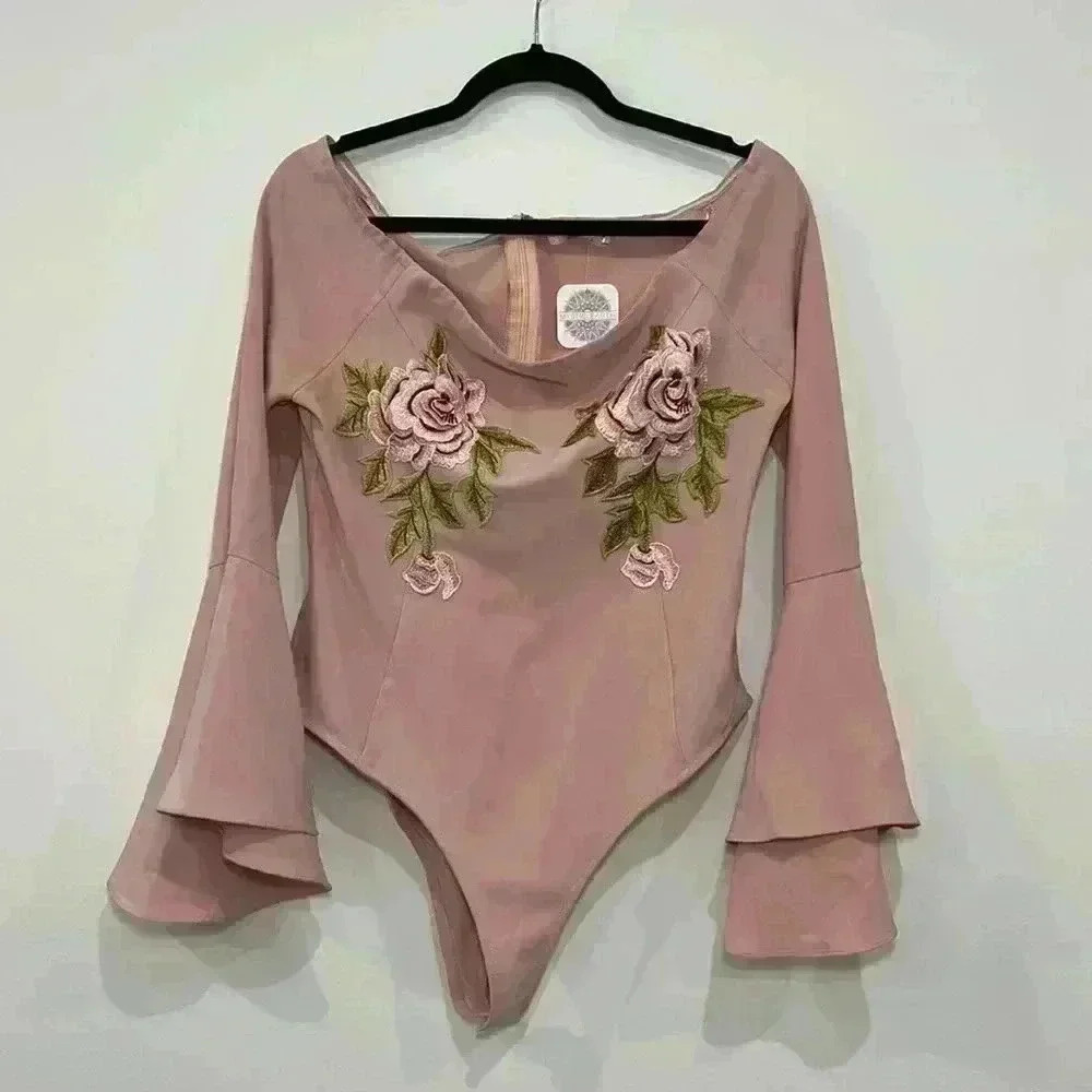 Floral bodysuit